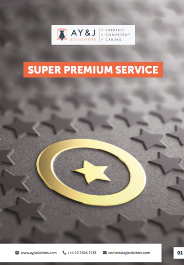 UK Super Premium Visa Service Brochure