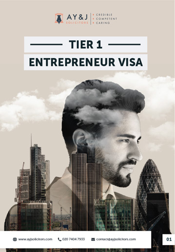Tier 1 Entrepreneur Visa Brochure