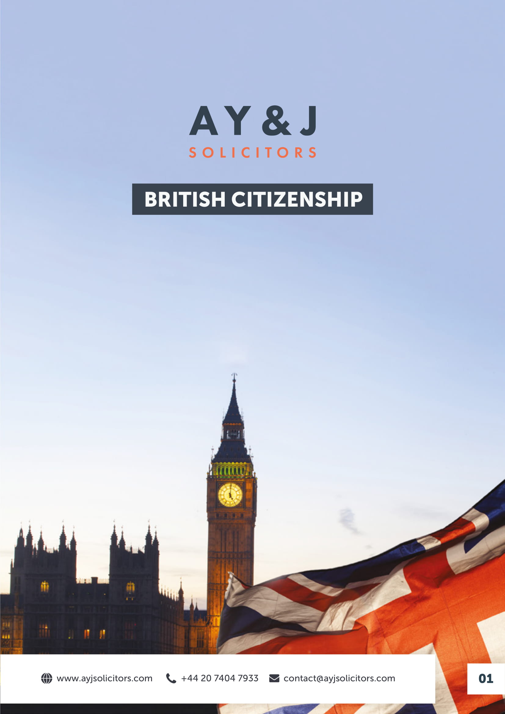 Naturalisation Application British Citizen | A Y & J